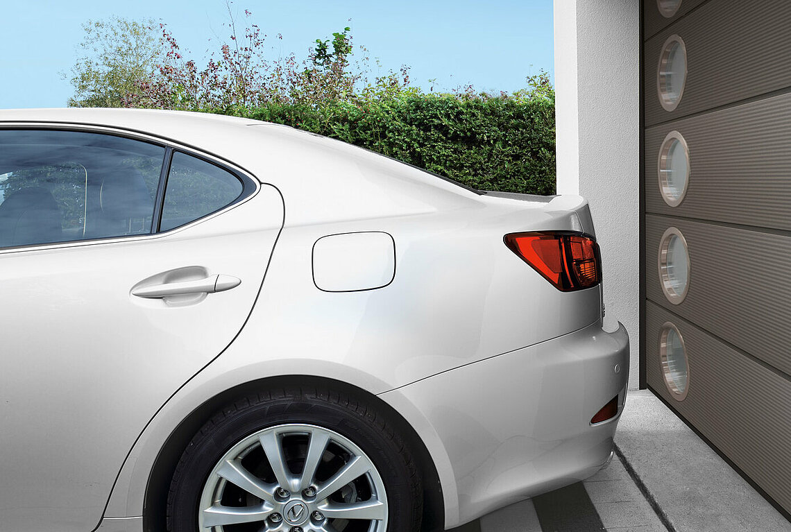 Garagen-Sektionator in braun