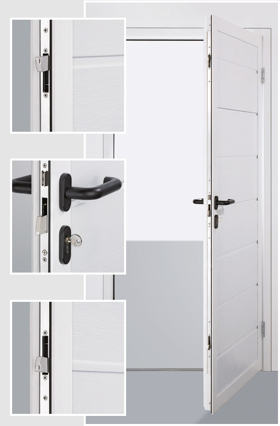 2-Flügel Drehflügeltor Verarbeitung