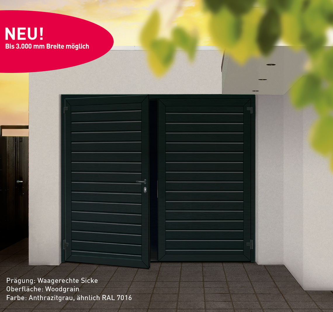 Garagen-Sektionaltor